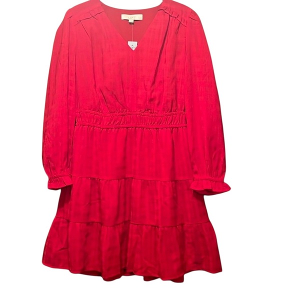 Ann Taylor Dresses & Skirts - NWT Ann Taylor Red tiered dress Size 6 Petite #10193